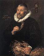 HALS, Frans Pieter Cornelisz van der Morsch af oil on canvas